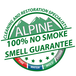 Alpine 100% No Smoke Smell Guarantee Seal