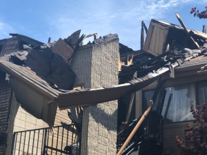Fire in Layton Apartment Complex